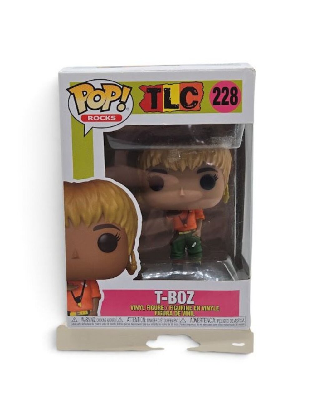 Funko Pop! Rocks TLC T-Boz #228 Vinyl Figure 2021 New in box